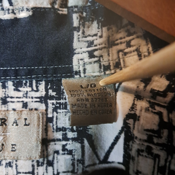 Natural Issue Hawaiian Short Sleeve Shirt Size L Cotton Beach Surf Board Bus - Picture 4 of 9